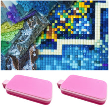 Load image into Gallery viewer, Diamond Painting Tray Organizer Plastic Diamond Art Tray for DIY Crafts (Pink)