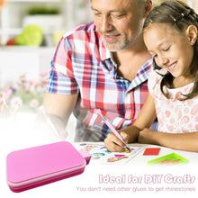 Load image into Gallery viewer, Diamond Painting Tray Organizer Plastic Diamond Art Tray for DIY Crafts (Pink)