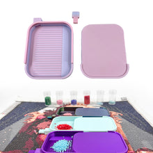 Load image into Gallery viewer, Diamond Painting Tray Organizer Diamond Art Tray for DIY Crafts (Dopamine)