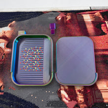 Load image into Gallery viewer, Diamond Painting Tray Organizer Diamond Art Tray for DIY Crafts (Blue Green)