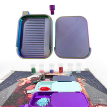 Load image into Gallery viewer, Diamond Painting Tray Organizer Diamond Art Tray for DIY Crafts (Blue Green)