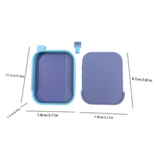 Load image into Gallery viewer, Diamond Painting Tray Organizer Diamond Art Tray for DIY Crafts (Blue Purple)