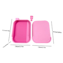 Load image into Gallery viewer, Diamond Painting Tray Organizer Diamond Art Tray for DIY Crafts (Pink White)