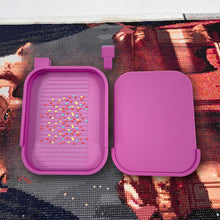 Load image into Gallery viewer, Diamond Painting Tray Organizer Diamond Art Tray for DIY Crafts (Pink Blue)