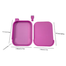 Load image into Gallery viewer, Diamond Painting Tray Organizer Diamond Art Tray for DIY Crafts (Pink Blue)