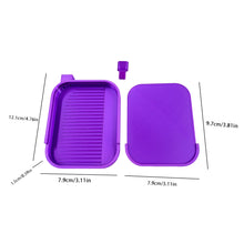 Load image into Gallery viewer, Diamond Painting Tray Organizer Diamond Art Tray for DIY Crafts (Purple)