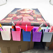 Load image into Gallery viewer, Heavy-Duty Desk Pen Holder Adjustable Clip Space-Saving Desk Organizer (Pink)