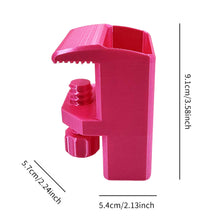 Load image into Gallery viewer, Heavy-Duty Desk Pen Holder Adjustable Clip Space-Saving Desk Organizer (Pink)