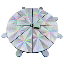 Load image into Gallery viewer, Diamond Painting Tray 8 Grids Drill Plate Octagonal Spiral Bottom Plate (Silver)