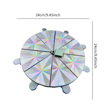 Load image into Gallery viewer, Diamond Painting Tray 8 Grids Drill Plate Octagonal Spiral Bottom Plate (Silver)