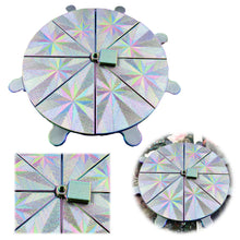 Load image into Gallery viewer, Diamond Painting Tray 8 Grids Drill Plate Octagonal Spiral Bottom Plate (Silver)