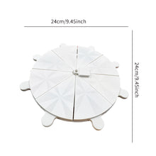 Load image into Gallery viewer, Diamond Painting Tray 8 Grids Drill Plate Octagonal Spiral Bottom Plate (White)