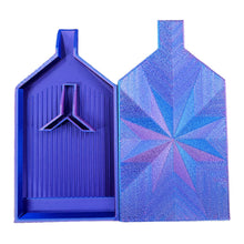 Load image into Gallery viewer, 2pcs Diamond Painting Tray Y-Shaped Bead Storage Sorting Plate (Blue-Purple)