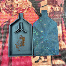 Load image into Gallery viewer, 2pcs Diamond Painting Tray Y-Shaped Bead Storage Sorting Plate Tool (Black)