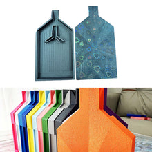 Load image into Gallery viewer, 2pcs Diamond Painting Tray Y-Shaped Bead Storage Sorting Plate Tool (Black)