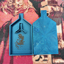 Load image into Gallery viewer, 2pcs Diamond Painting Tray Y-Shaped Bead Storage Sorting Plate (Flash Blue)