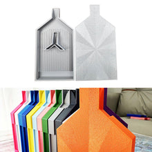 Load image into Gallery viewer, 2pcs Diamond Painting Tray Y-Shaped Bead Storage Sorting Plate Tool (Gray)