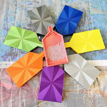 Load image into Gallery viewer, 2pcs Diamond Painting Tray Y-Shaped Bead Storage Sorting Plate Tool (Orange)