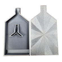 Load image into Gallery viewer, 2pcs Diamond Painting Tray Y-Shaped Bead Storage Sorting Plate Tool (Silver)