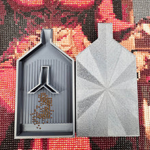 Load image into Gallery viewer, 2pcs Diamond Painting Tray Y-Shaped Bead Storage Sorting Plate Tool (Silver)