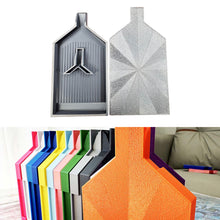 Load image into Gallery viewer, 2pcs Diamond Painting Tray Y-Shaped Bead Storage Sorting Plate Tool (Silver)