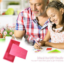 Load image into Gallery viewer, Diamond Painting Wax Box Storage Case Diamond Art Tool Organizer (Rose Red)