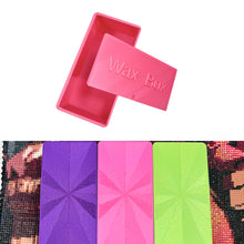 Load image into Gallery viewer, Diamond Painting Wax Box Storage Case Diamond Art Tool Organizer (Rose Red)