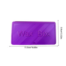 Load image into Gallery viewer, Diamond Painting Wax Box Storage Case Diamond Art Tool Organizer (Purple)