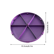 Load image into Gallery viewer, Beads Sorting Storage Tray Fully Enclosed Diamond Painting Tools (Black Purple)