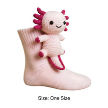 Load image into Gallery viewer, 1 Pair 3D Doll Socks Funny Knit Animal Socks Floor Socks for Girls (Dragon)
