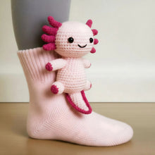 Load image into Gallery viewer, 1 Pair 3D Doll Socks Funny Knit Animal Socks Floor Socks for Girls (Dragon)