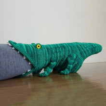 Load image into Gallery viewer, 1 Pair 3D Doll Socks Funny Knit Animal Socks Floor Socks for Girls (Dinosaur)