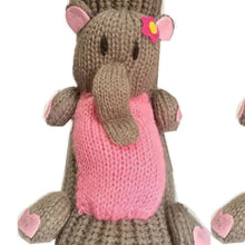 Load image into Gallery viewer, Long Stocking Stuffers Socks Chunky Knit Floor Slipper Sock (Grey Elephant)