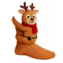 Load image into Gallery viewer, Women Cute 3D Animal Funny Animal Fuzzy Socks for Winter Christmas Gifts (Elk)