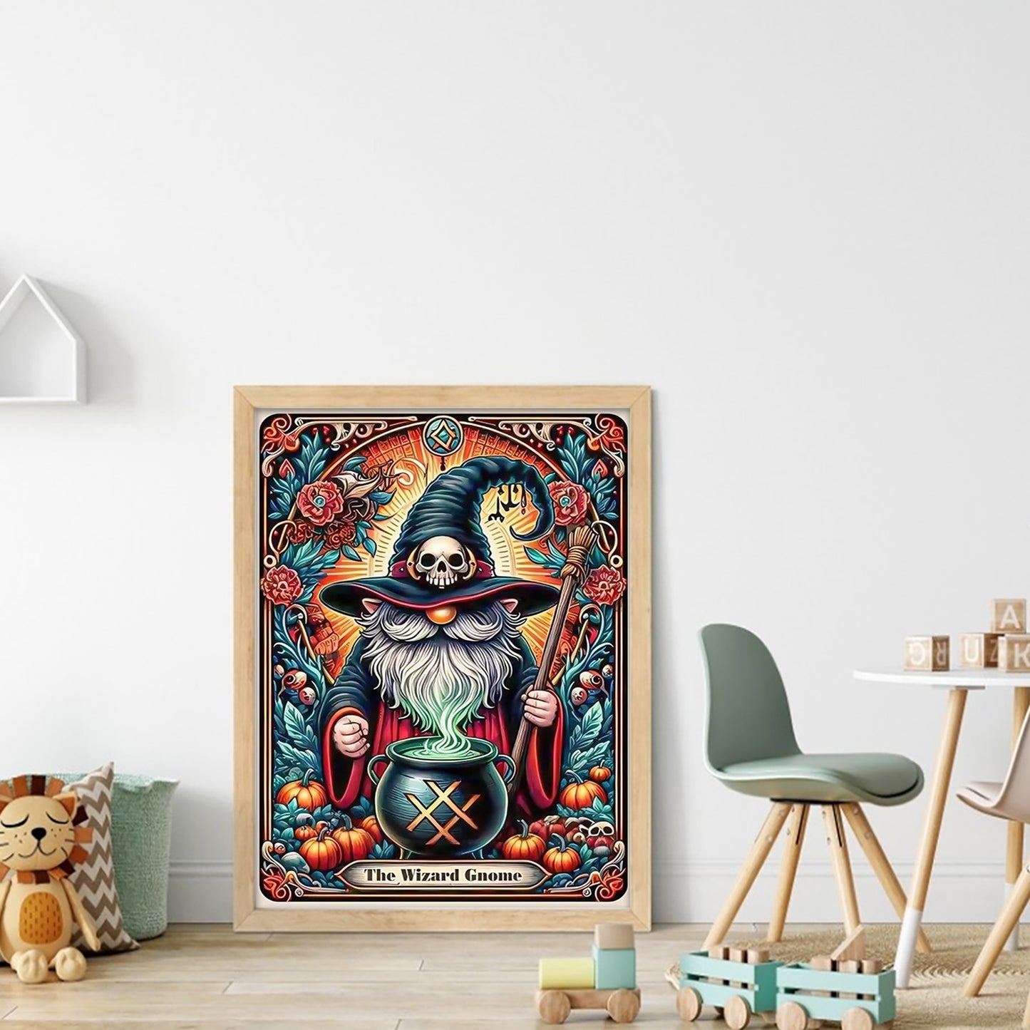 Wizard - Full 11CT Stamped Cross Stitch 40x55CM - Huacan