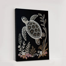 Load image into Gallery viewer, DIY Pearl Painting Kit 30x40CM Turtle Framed Handmade Pearl Material Art Set Room Wall Decoration