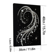 Load image into Gallery viewer, DIY Pearl Painting Kit 30x40CM Starlight Framed Handmade Pearl Material Art Set Room Wall Decoration