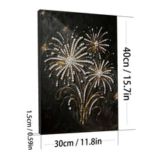 Load image into Gallery viewer, DIY Pearl Painting Kit 30x40CM Fireworks Framed Handmade Pearl Material Art Set Room Wall Decoration