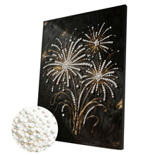 Load image into Gallery viewer, DIY Pearl Painting Kit 30x40CM Fireworks Framed Handmade Pearl Material Art Set Room Wall Decoration