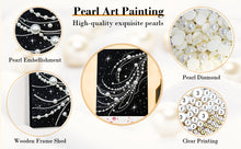 Load image into Gallery viewer, DIY Pearl Painting Kit 30x40CM Milky Way Framed Handmade Pearl Material Art Set Room Wall Decoration