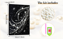 Load image into Gallery viewer, DIY Pearl Painting Kit 30x40CM Milky Way Framed Handmade Pearl Material Art Set Room Wall Decoration