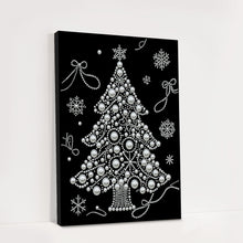 Load image into Gallery viewer, DIY Pearl Painting Kit 30x40CM Christmas Tree Framed Handmade Pearl Material Art Set Room Wall Decoration
