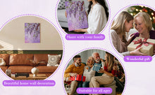 Load image into Gallery viewer, DIY Pearl Painting Kit 30x40CM Violet Framed Handmade Pearl Material Art Set Room Wall Decoration
