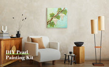 Load image into Gallery viewer, DIY Pearl Painting Kit 25x25CM Grape Framed Handmade Pearl Material Art Set Room Wall Decoration