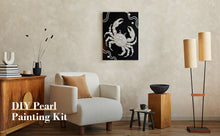 Load image into Gallery viewer, DIY Pearl Painting Kit 30x40CM Crab Framed Handmade Pearl Material Art Set Room Wall Decoration