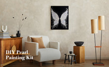 Load image into Gallery viewer, DIY Pearl Painting Kit 30x40CM Wing Framed Handmade Pearl Material Art Set Room Wall Decoration