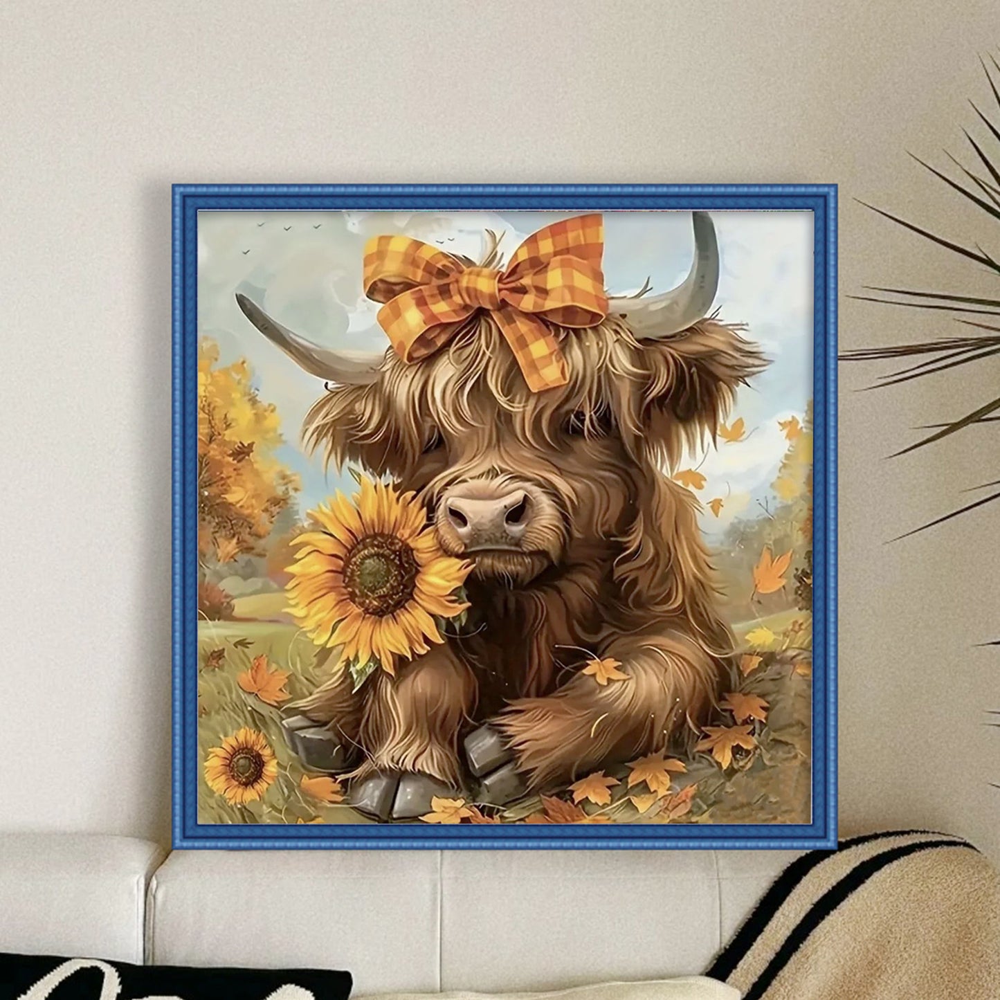 Consume Cattle - Full 11CT Counted Cross Stitch 40x40CM - Yishu