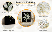 Load image into Gallery viewer, DIY Pearl Painting Kit 30x40CM Flower Framed Handmade Pearl Material Art Set Room Wall Decoration