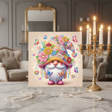 Load image into Gallery viewer, DIY Pearl Painting Kit 25x25CM Gnome Framed Handmade Pearl Material Art Set Room Wall Decoration