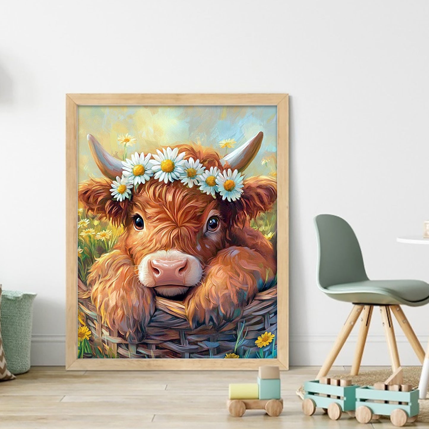 Yak - Full 11CT Stamped Cross Stitch 40x50CM - Huacan